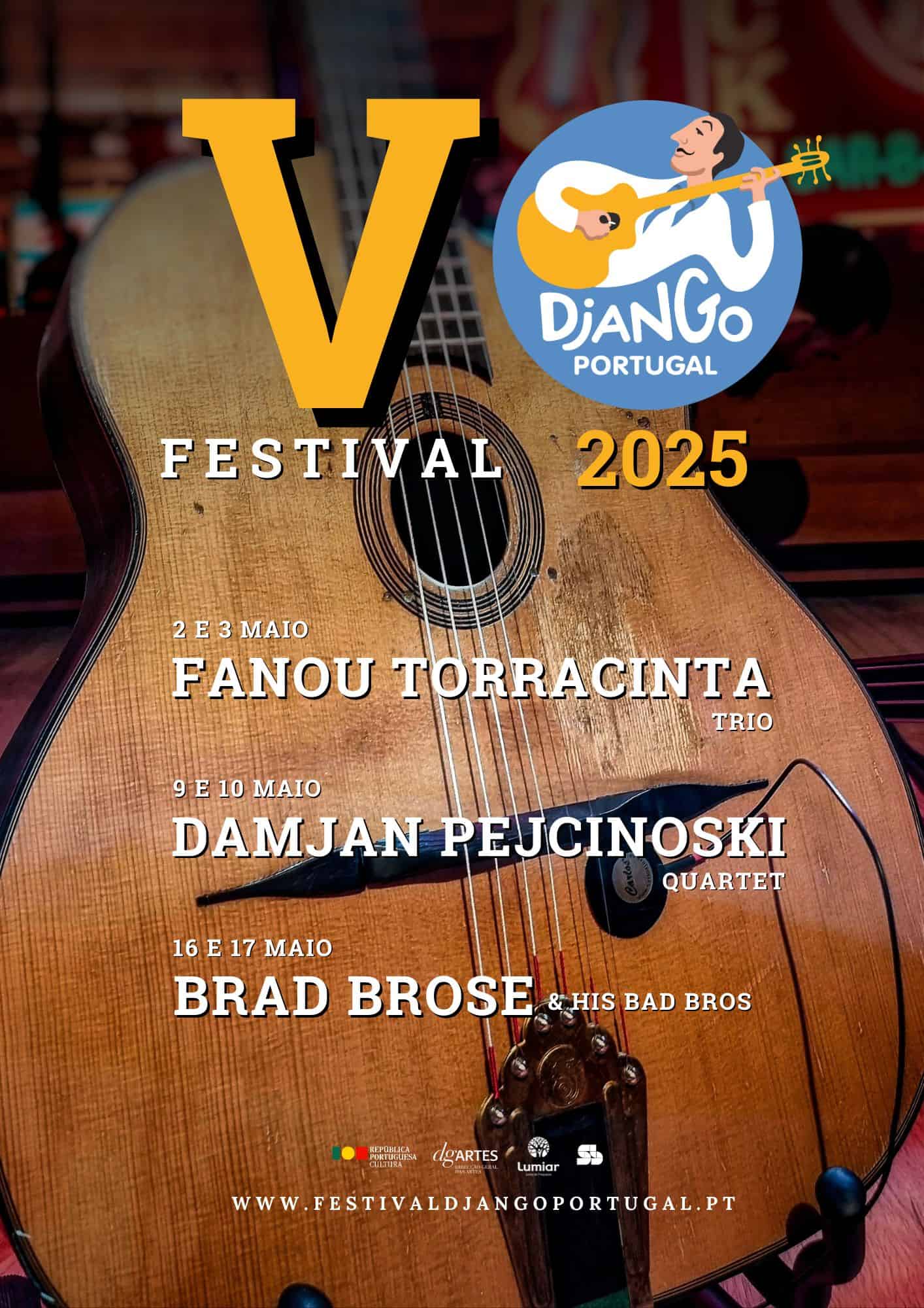 Festival Django Portugal 2025 (Cartaz Oficial)