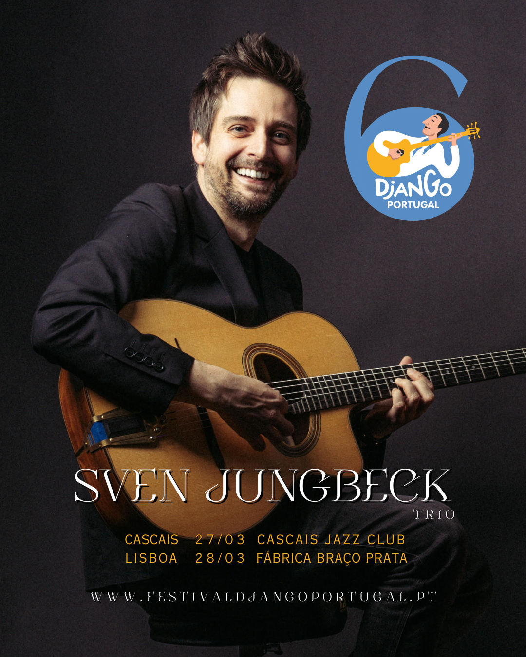 Sven Jungbeck at Festival Django Portugal 2026